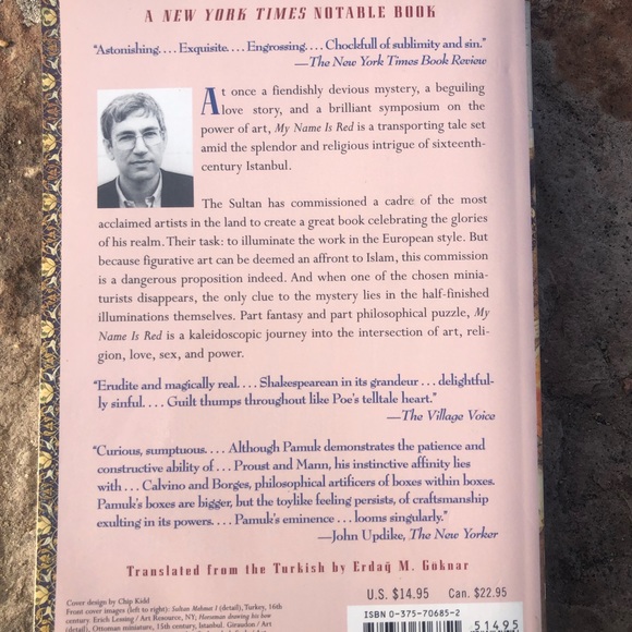 A Novel, My Name Is Red, by Orhan Pamuk - Picture 2 of 3